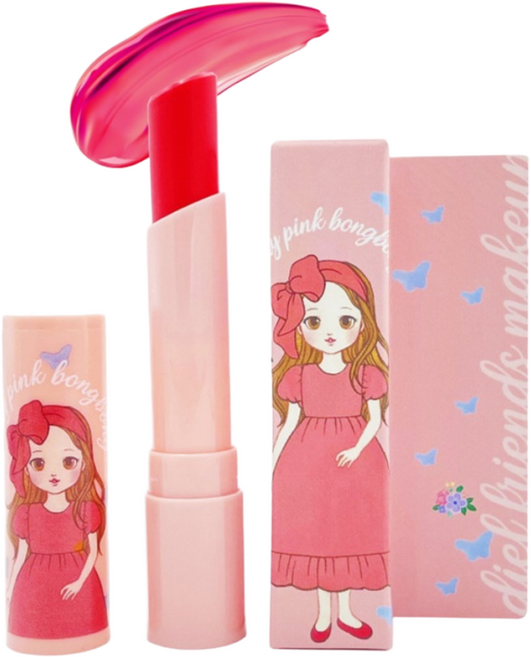 디엘프렌즈 어린이 립틴트밤, 쥬디핑크봉봉, 1개