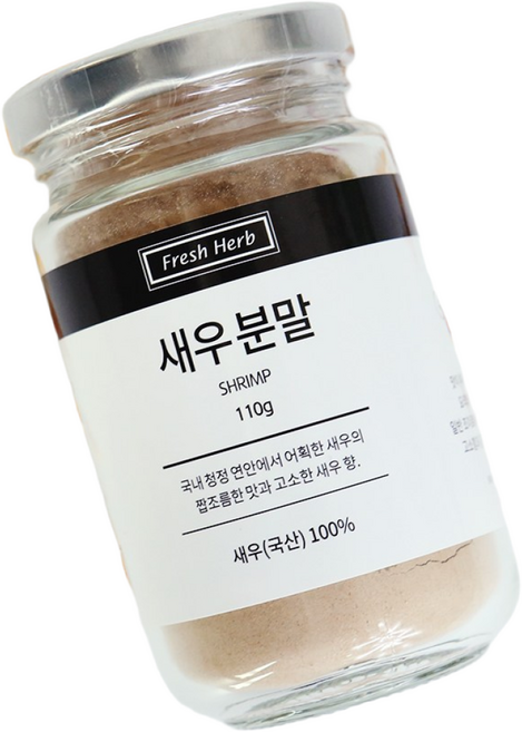 천연조미료 국내산 새우가루 새우분말 110g, 1개