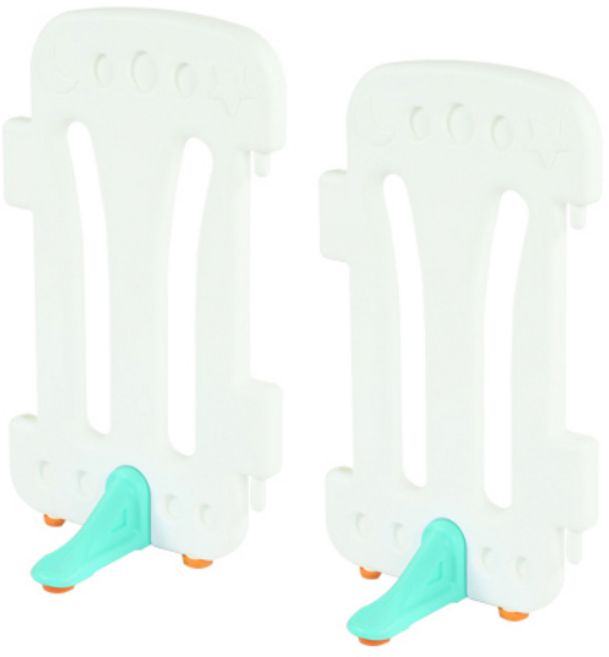 에듀플레이 굿베이비룸 스탠딩판넬 유아안전문 2세트, 화이트