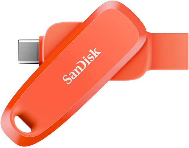 샌디스크 USB 메모리 Phone Drive C타입 OTG 3.2 Gen1 메모리 SDDDC6 오렌지 컬러, 1개, 64GB
