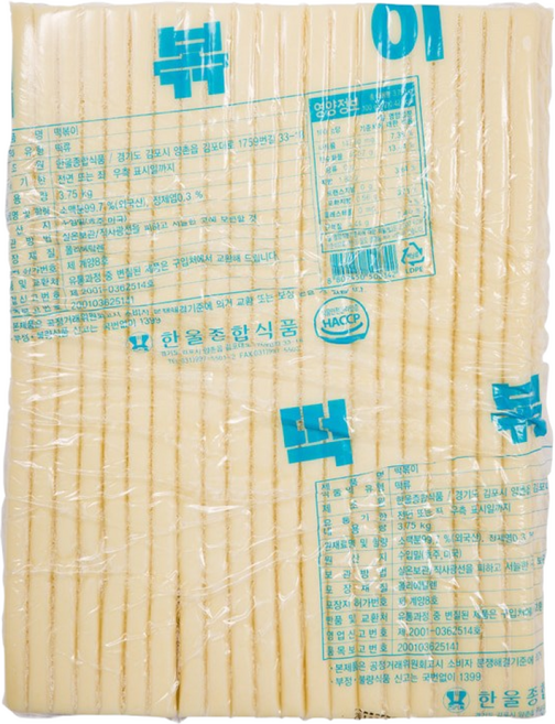 자체브랜드 한울종합식품 별대 떡볶이 3.75kg, 1개