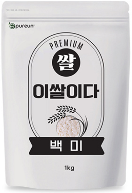 25년 햅쌀 이쌀이다 백미 맛있는 쌀 1kg, 1개