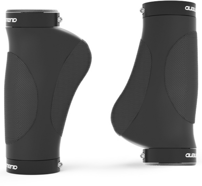 자전거 MTB 전동킥보드 TPR 핸들바 바엔드 그립, 숏+숏_타입, 1개