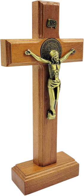 월넛 원목 황동 천주교 예수님 십자가