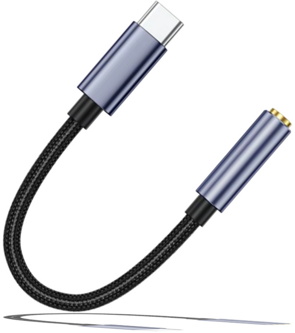 휴대폰 갤럭시 3.5mm C타입 이어폰 변환젠더 케이블 CU-35, (C타입) 이어폰 젠더 케이블(네이비)CU-35, 1개, (C타입) 이어폰 젠더 케이블(네이비)CU-35