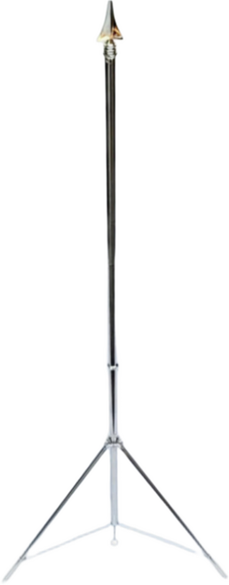 스텐 거치대 (깃대+깃촉+삼각대) 창깃대 깃발깃대 태극기 근조기 우승기 부대기, 1개, 스텐깃대(스텐깃촉)+스텐삼각대 1세트