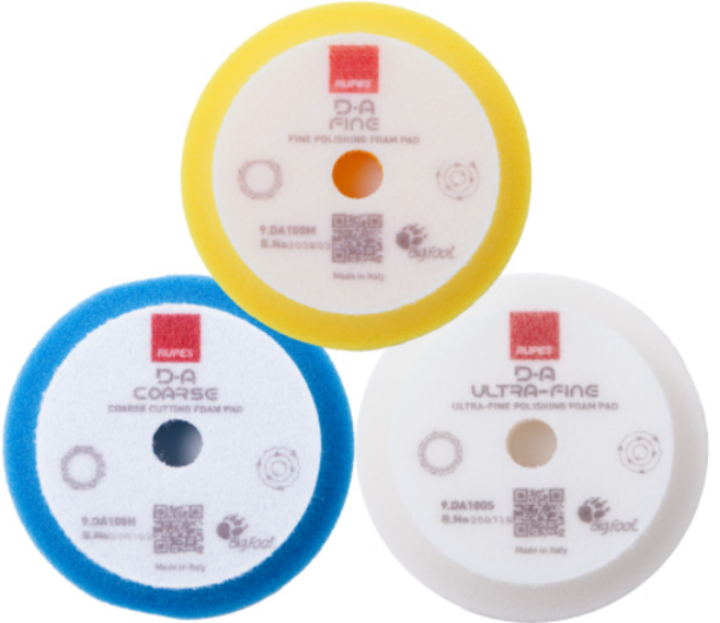 루페스 스펀지패드 5인치(듀얼액션용), 1개, 초벌(블루)