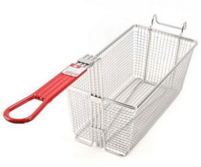 [셰프앤쿡] 델키 대형 튀김바스켓 린나이 튀김기용 튀김바스켓, 1개