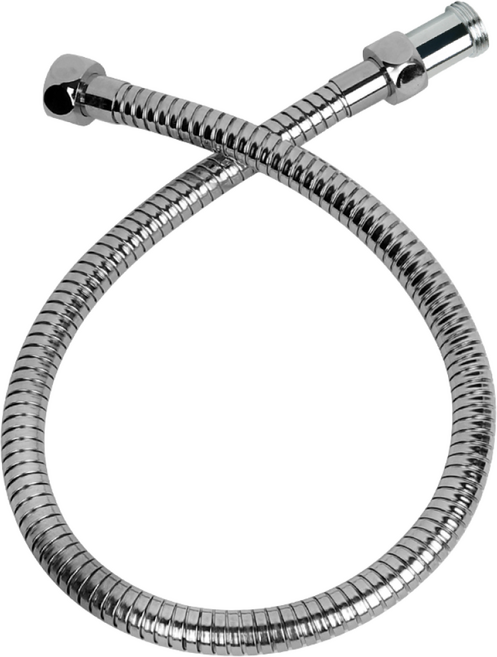 국산스텐연장호스0.6M, 1개, 실버