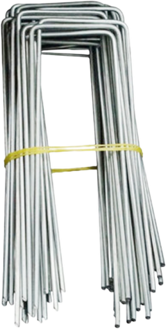 멀칭고정핀 아연(1묶음-50개) 소량 부직포핀 제초매트고정핀 상인농자재, 1개, 멀칭고정핀_특대(50개입)