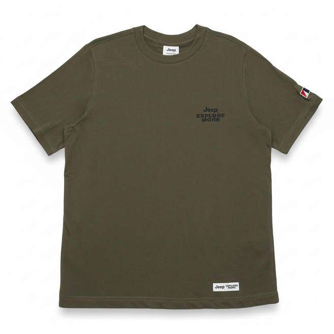 지프 JQ6TSU154 25S/S 클래식핏 스몰로고 반팔 티셔츠 국내정품