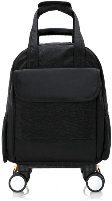 {오늘출발} 1박2일 단거리 여행가방 학원 백팩 바퀴달린 배낭 캐리어 롤링 백팩 (LOOK 중형)