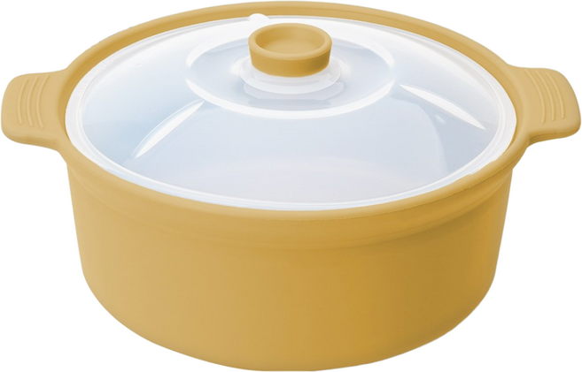 비비또 실리콘 계란찜기 대, 머스타드, 1개