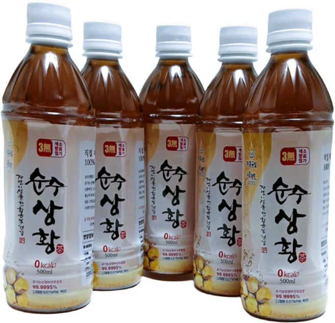 순수상황 상황버섯 추출음료 유기농 500ml*20병, 20개, 500ml - 쿠팡