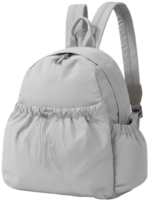 엘르 여성 가벼운 여행용 나일론 백팩 네아