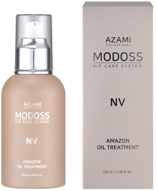 아자미 모도스 NV 아마존 프라칵시 오일 트리트먼트 2개 묶음, 120ml