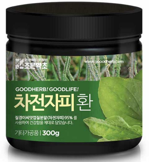 조은약초 프리미엄 차전자피환, 300g, 1개