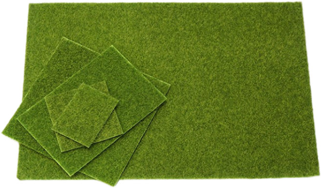 테라리움 재료 잔디바닥 잔디판 디오라마 건축모형 베이스 5사이즈, 1개