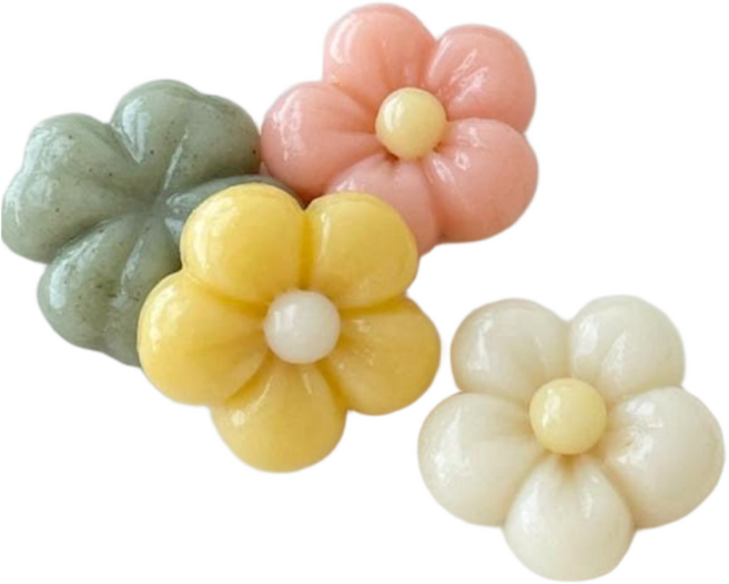 매화 꽃송편 송편틀 월병틀 떡틀, 1개, 매화 송편틀