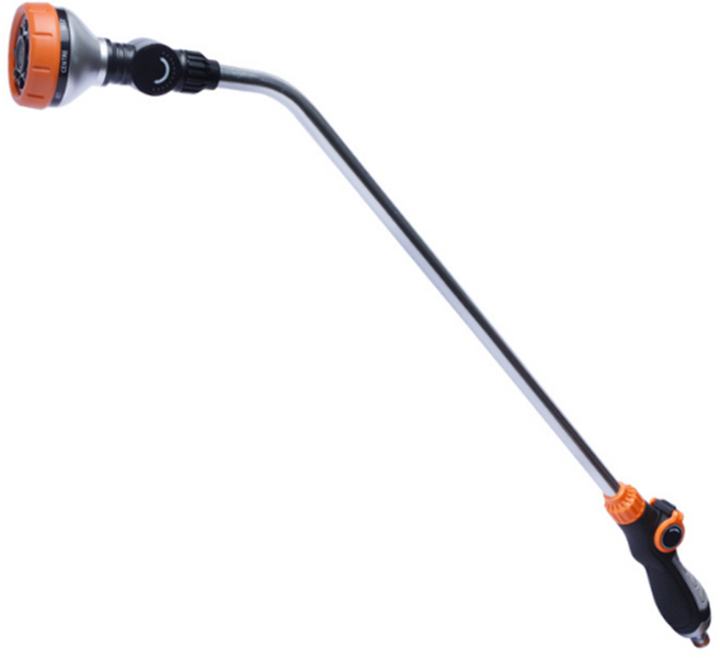 배수 고압 원예 정원 롱 분사기 8가지 분사모드 세차 노즐 스프레이건, 롱분사기, 1개