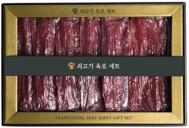 궁 쇠고기 육포 선물세트 510g, 1개