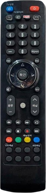 만능리모컨 OD-902N TV 리모컨 셋탑박스 넷플릭스 엘지 삼성 케이블 중소기업 티비리모컨, 1개