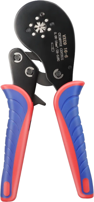 JEKYU 펜홀최고급육각압착기 VXC8 16-6 0.08-16mm 페놀 펜홀 페롤 단자 핀터미널 단자 커넥터, 1개