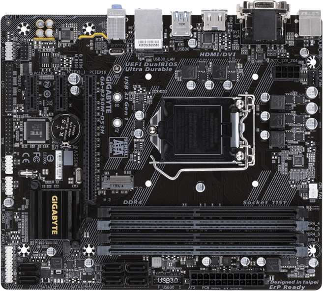 GIGABYTE GA-B250M-DS3H 듀러블에디션