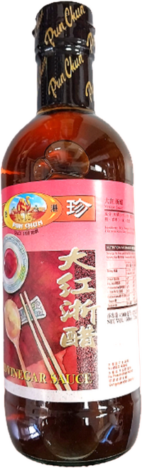 품진 홍식초 레드비니거 소스 500ml 중국 식초 홍초 드레싱, 1개