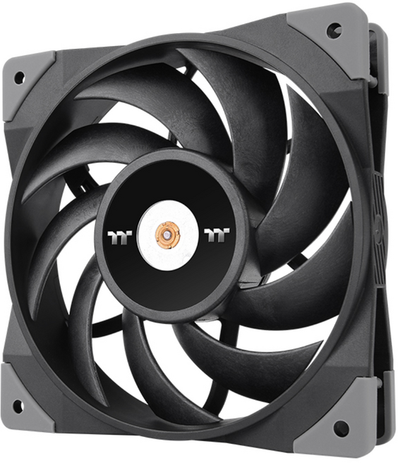 써멀테이크 TOUGHFAN 12 라디에이터 팬, Black, 1개