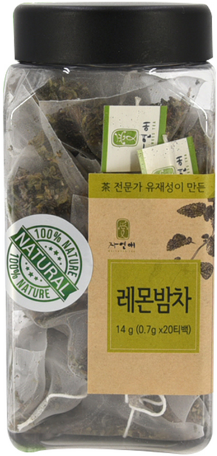 자연애 레몬밤차, 20개, 1개, 700mg, 20개입, 700mg
