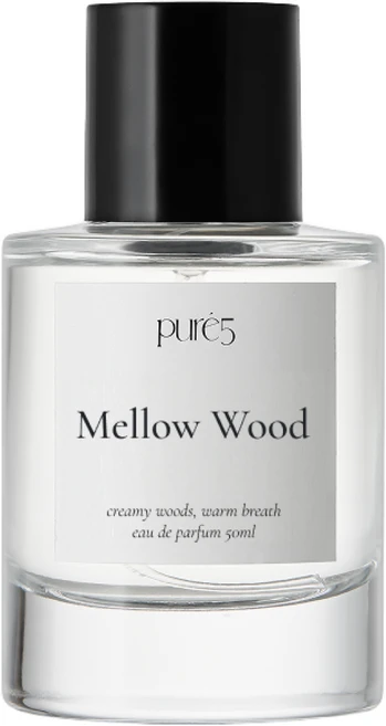 PURE5 크리미한 샌달우드 머스크 우디향 향수 MELLOW WOOD, 1개, 50ml - 쿠팡