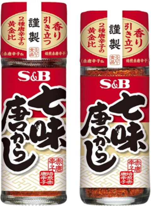 S&B 시치미 고추 일본 조미료 28g 10개