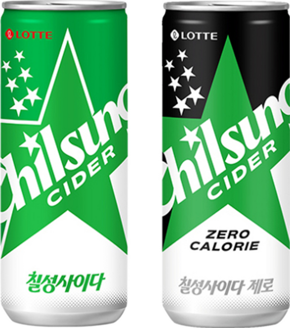 롯데칠성 사이다 제로사이다 250ml CAN 30개 탄산 음료 택1