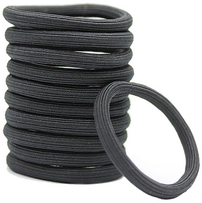 졸라매 프리미엄 짱짱 쫀쫀 헤어링 무매듭 머리끈 20P (국내생산)