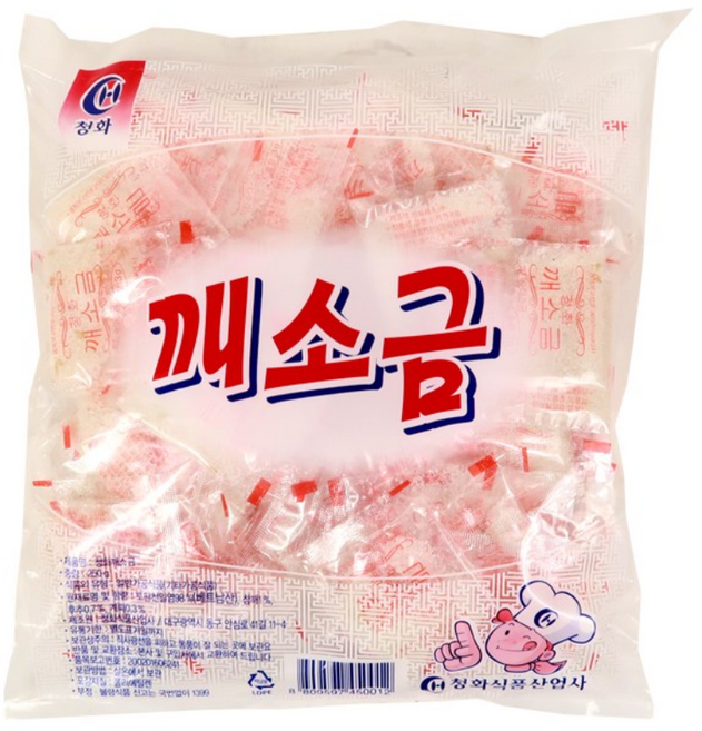 청하 1회용 깨소금 250g 배달용 소포장, 1개