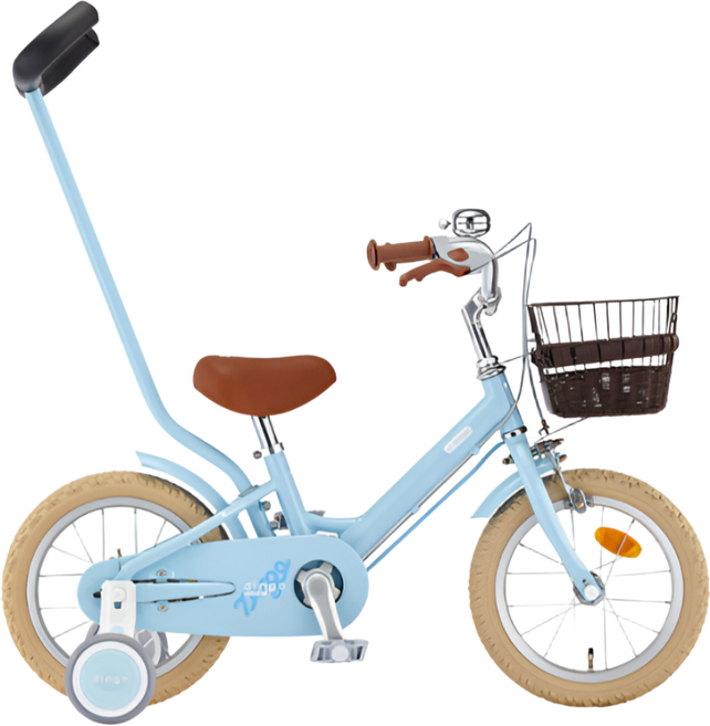 2026 삼천리자전거 딩고 14인치 아동용 보조바퀴 자전거, 1개, 99cm, 라이트블루