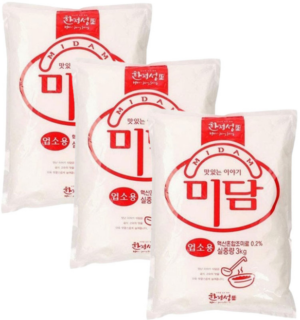 [한정성] 맛있는 이야기 미담, 3개, 3kg