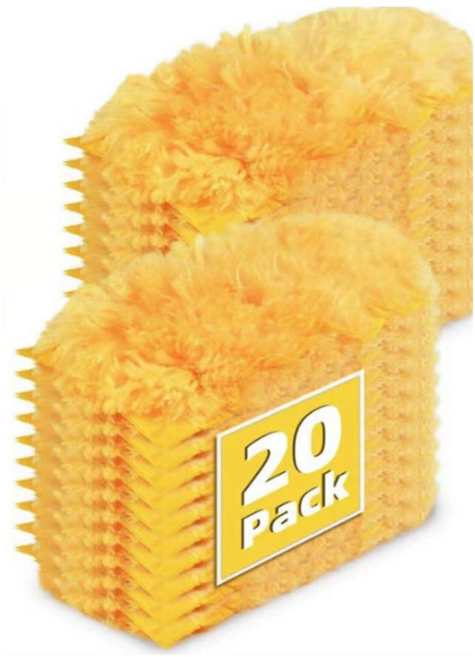 웰즈홈 더스터 먼지털이 정전기 청소포 브러쉬, 3. 360도 리필 양면20P, 1세트