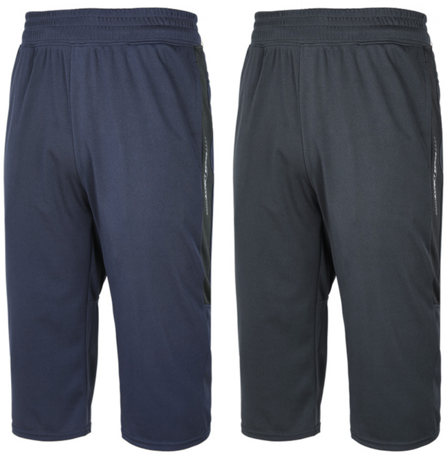 [이지바이] (1+1) 남성 7부 밴딩 반바지_대박난 쿨 하프 팬츠