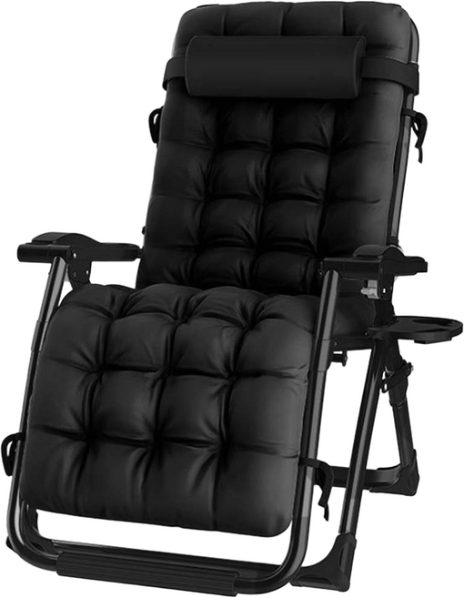 코마 수면의자 무중력안락의자 접이식리클라이너, (6)프리미엄 특대형 + 블랙시트, 1개