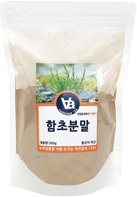 어썸티 국산 함초 가루 분말, 300g, 1개