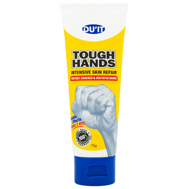 [공식수입처/국내배송] 호주 두잇 DU'IT 핸드크림 터프핸드 인텐시브 스킨 리페어 75g 150g, 터프 핸드 75g, 1개