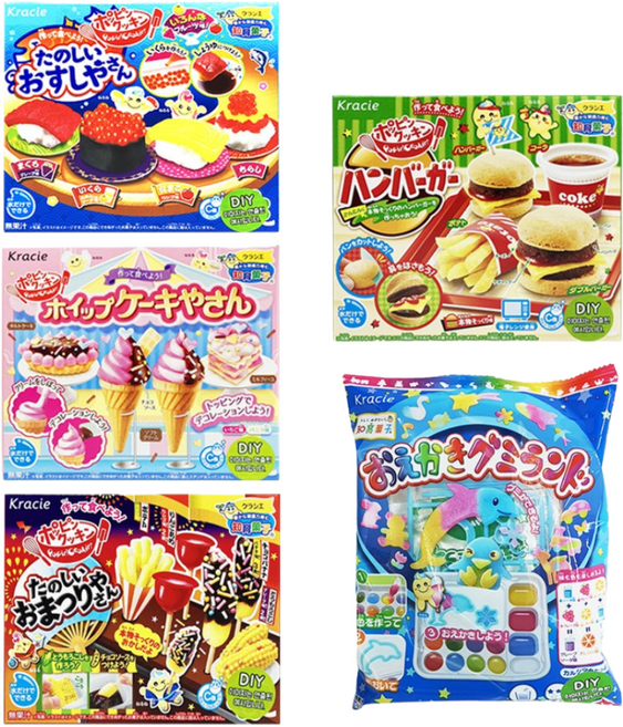 다다기획 가루쿡 세트, 1개, 스시+햄버거+오마츠리+케이크+구미랜드