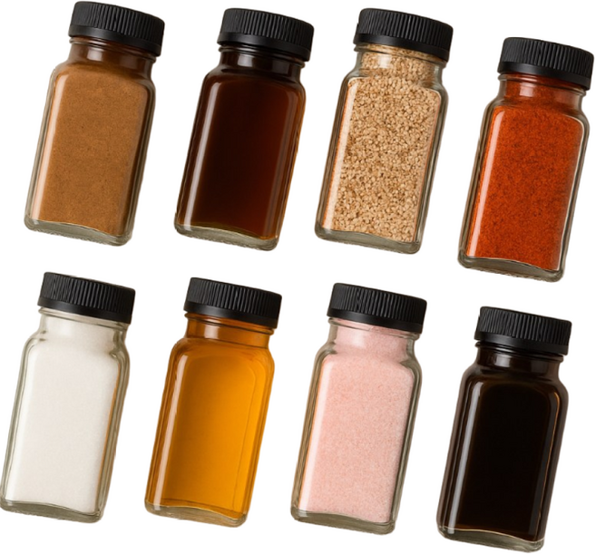 캠핑용 양념 종합 15종 세트+파우치 자취 필수 조미료 모음, 1개