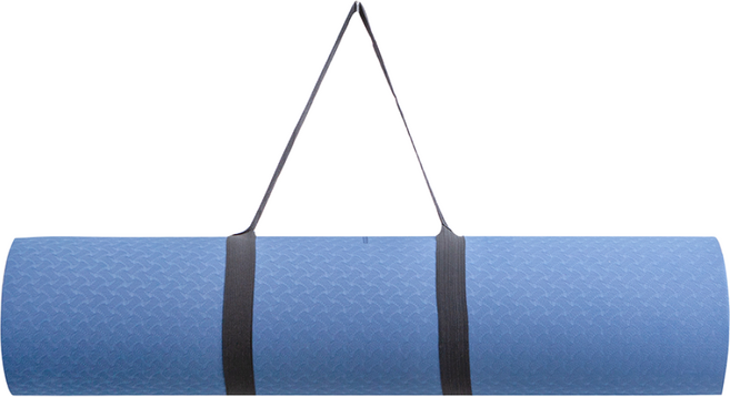 스피카 TPE 요가 매트 + 정리 끈 세트, 인디고, 1개