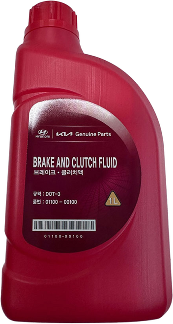 현대모비스 브레이크오일 0110000100 브레이크액 DOT3 1L, 1개