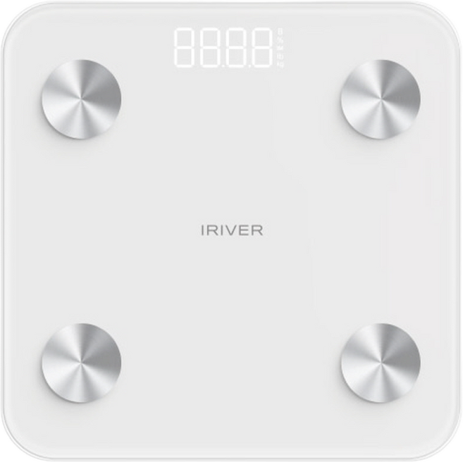 아이리버 스마트 체지방 체중계, 1개, 화이트, SB-H301B