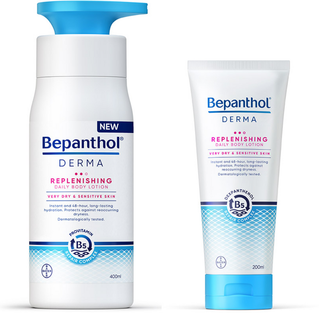 비판톨 더마 리플레니싱 데일리 바디로션 400ml + 200ml 세트, 1개