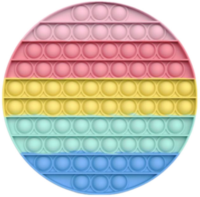 로앤제이 KC인증 푸쉬팝 버블 초대형 30cm 팝잇 뽁뽁이, 6.대형 파스텔 동그라미, 1개